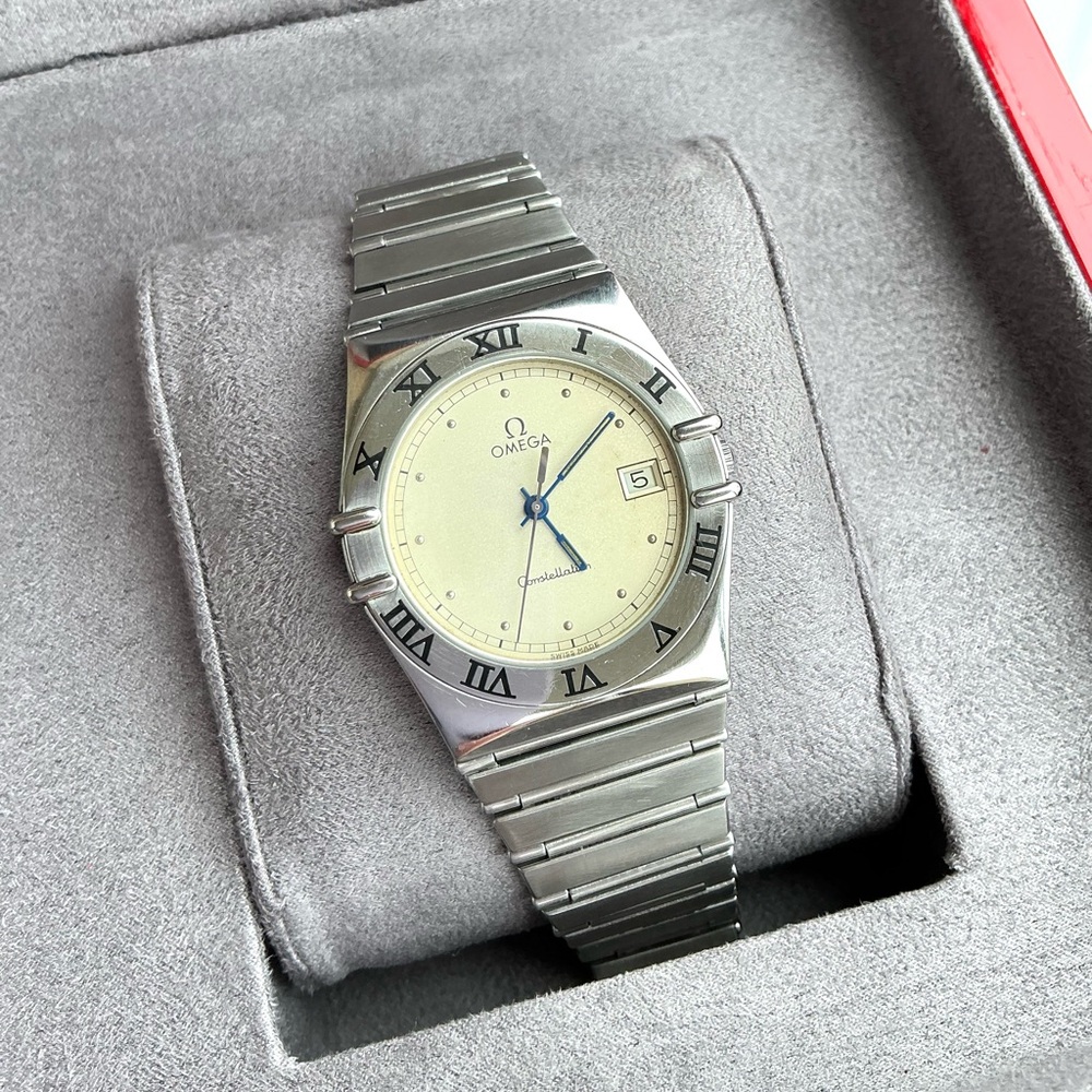 Omega Constellation stainless steel watch 🌟🌟🌟